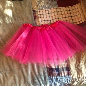 Pink costume tulle tutu
